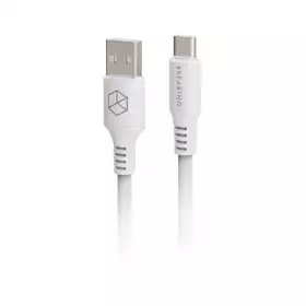 Кабель Breaking Soft Touch K20, USB-A USB-C, 3.0A 1м (Белый) 21344