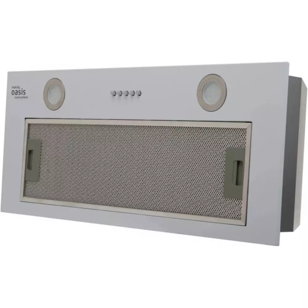 Встраиваемая вытяжка Oasis UM-70W 1000 куб белая