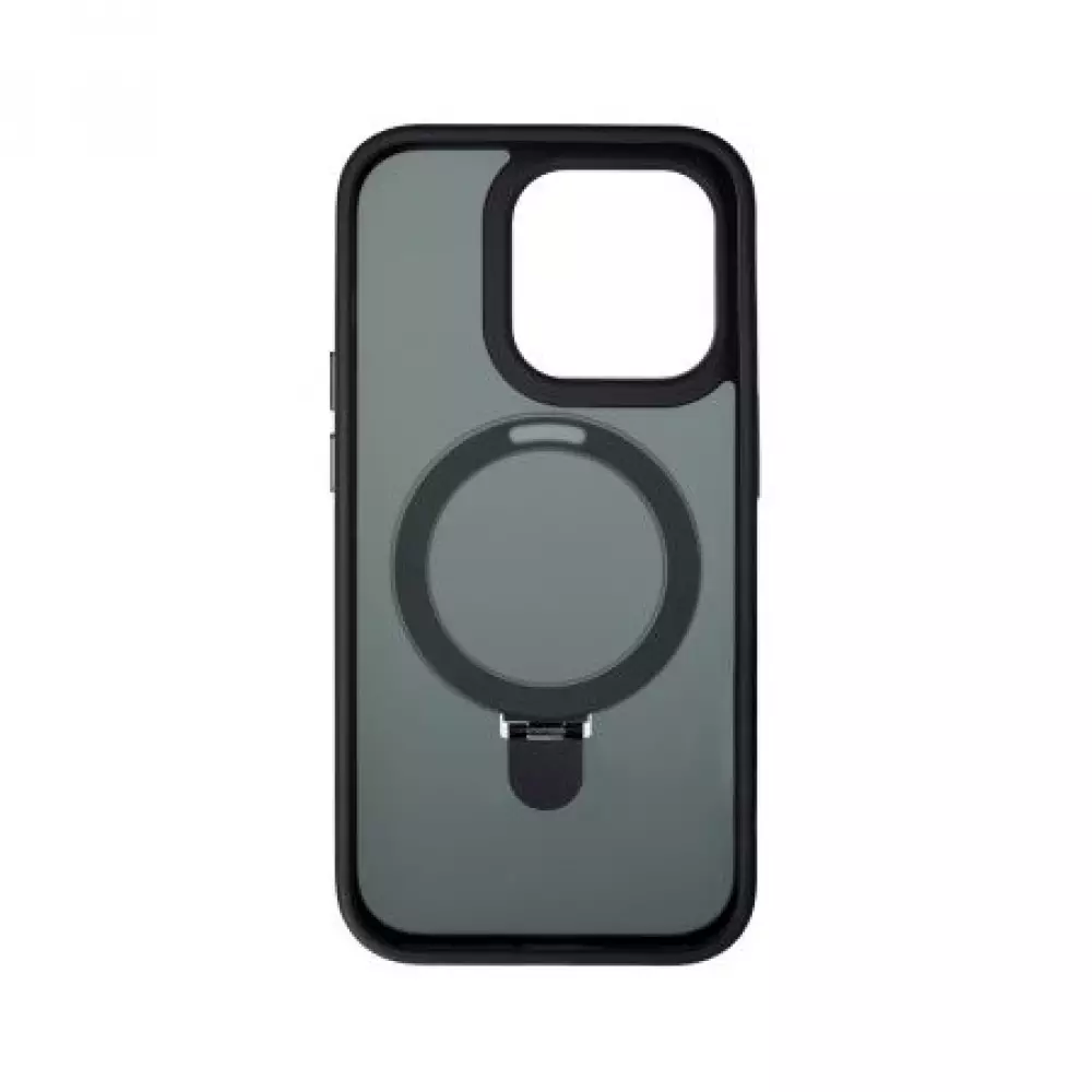 Чехол Stand Style Breaking MagSafe M01 iPhone 15 Pro Max черный