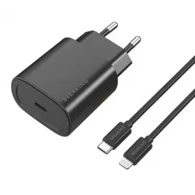 СЗУ Breaking P-07, USB-C, PD 25W, 3A+кабель USB-C-Lightning (черный) 22242