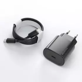 СЗУ Breaking P-07, USB-C, PD 25W, 3A+кабель USB-C-Lightning (черный) 22242