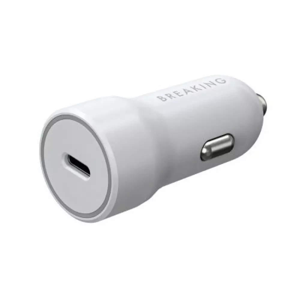 АЗУ Breaking A02, USB-C PD 20W, 3A (белый) 23179