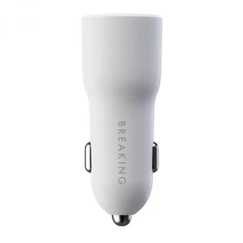 АЗУ Breaking A05, 2USB-C PD 40W, 3A (белый) 23185