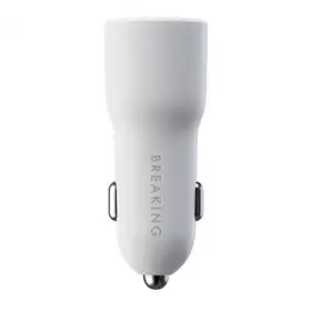 АЗУ Breaking A05, 2USB-C PD 40W, 3A (белый) 23185