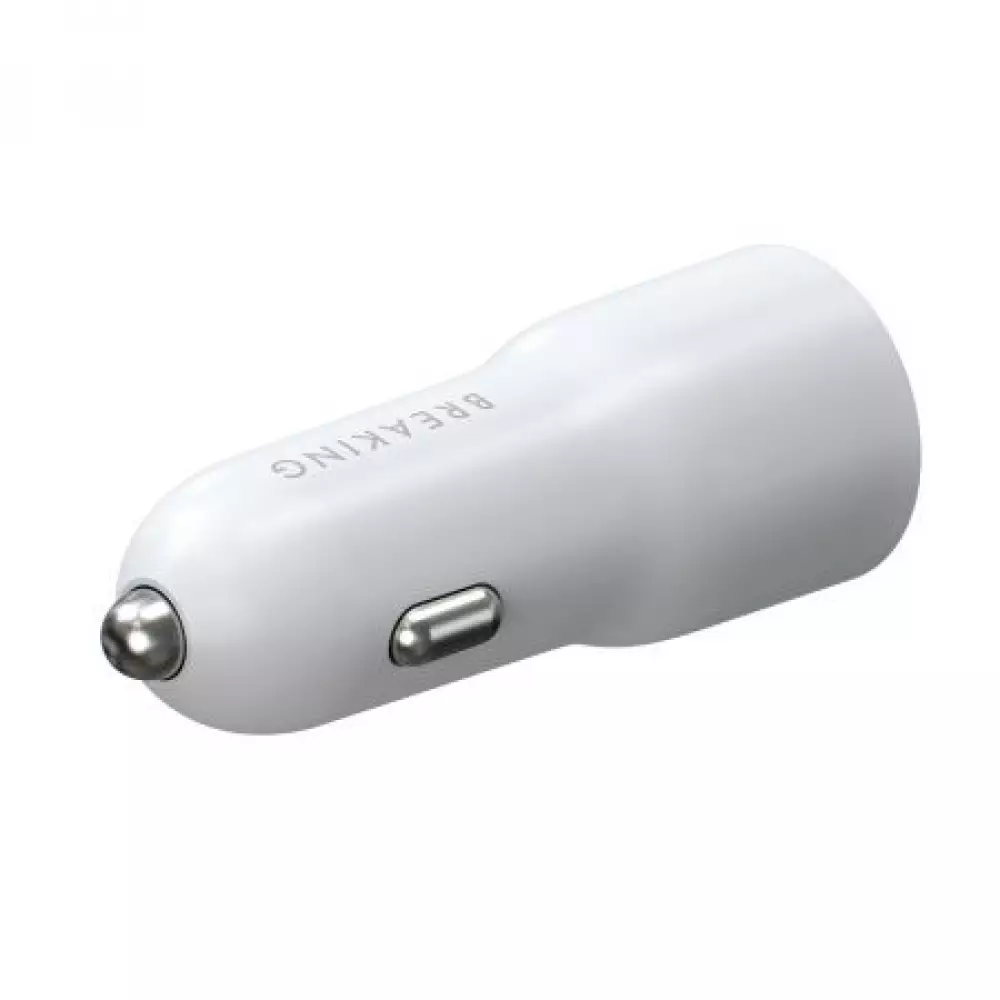 АЗУ Breaking A05, 2USB-C PD 40W, 3A (белый) 23185