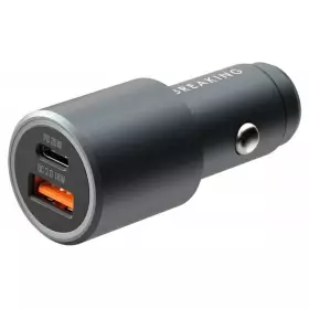 АЗУ Breaking C11, USB-A + USB-C, QC 3.0, PD 53W, 3A, Steel, Mountain series (графит) 23188