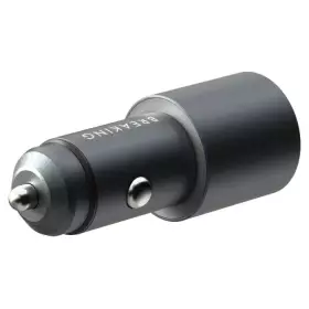 АЗУ Breaking C11, USB-A + USB-C, QC 3.0, PD 53W, 3A, Steel, Mountain series (графит) 23188