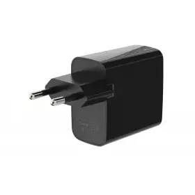 СЗУ Breaking WC20, USB-C+USB-A, Gan 65W, QC 3.0, 3A, Mountain series (черный) 22261