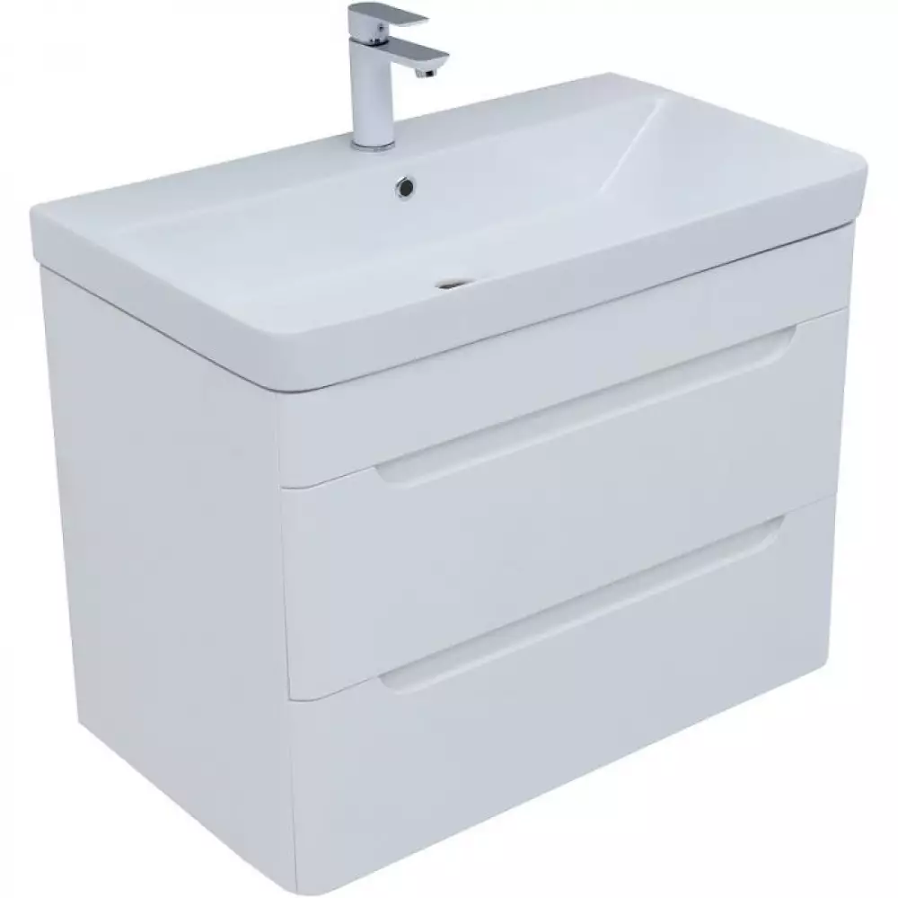 Тумба Aquanet София 80 под ум. Миранда 80 (ручки мат.золото) 10942