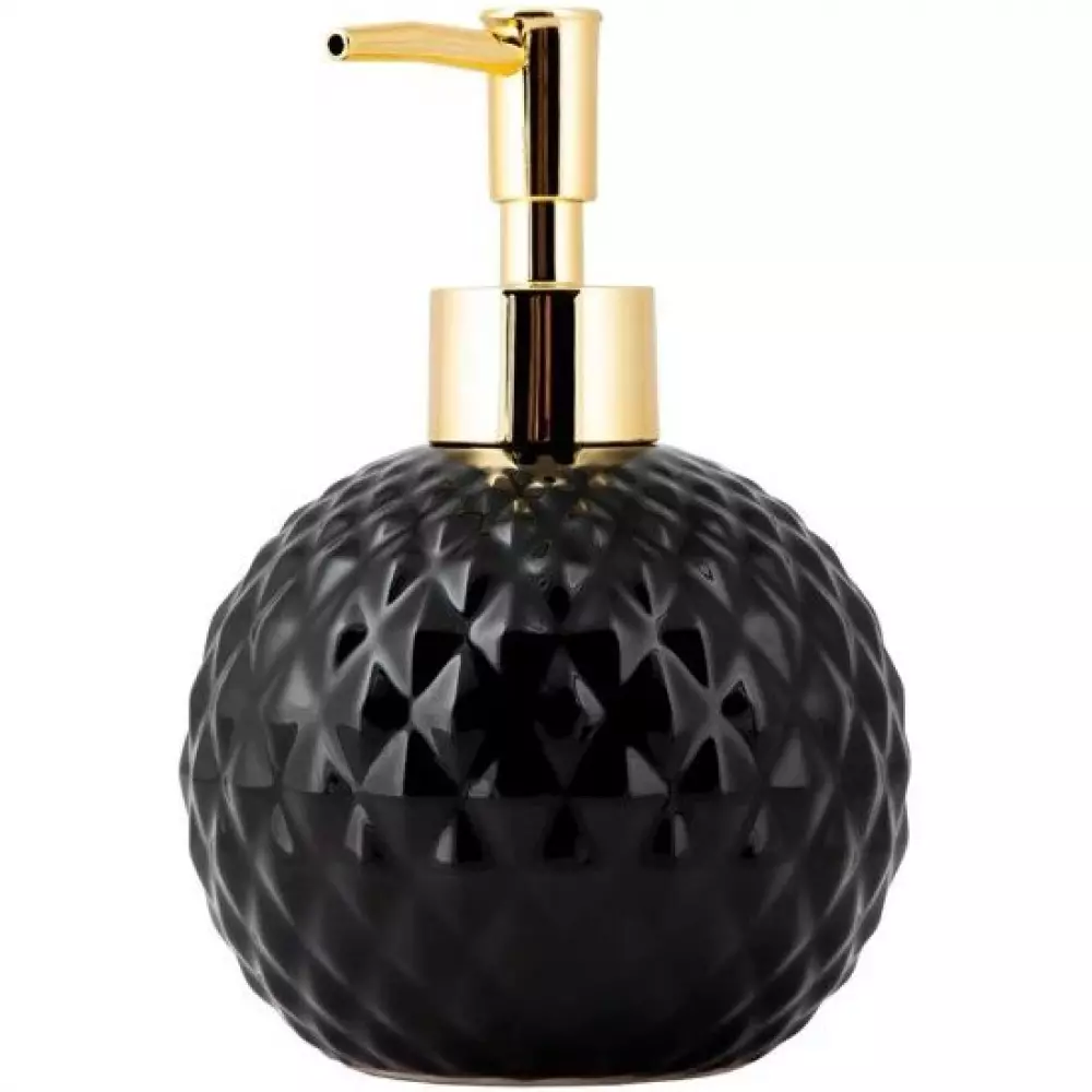 Дозатор для жидкого мыла Master House Black 60702 фарфор