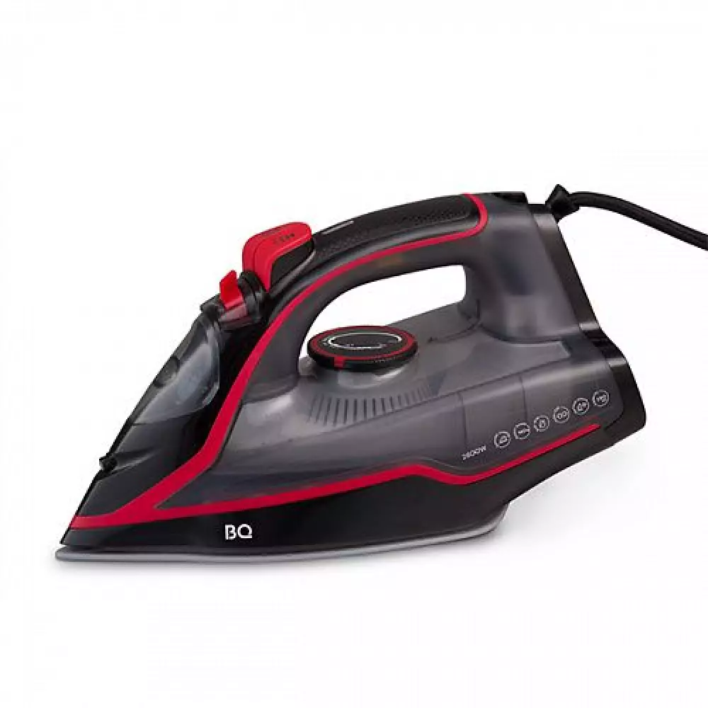 Утюг BQ SI1001 черный/красный