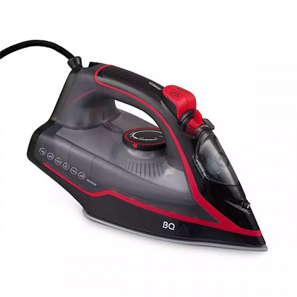Утюг BQ SI1001 черный/красный