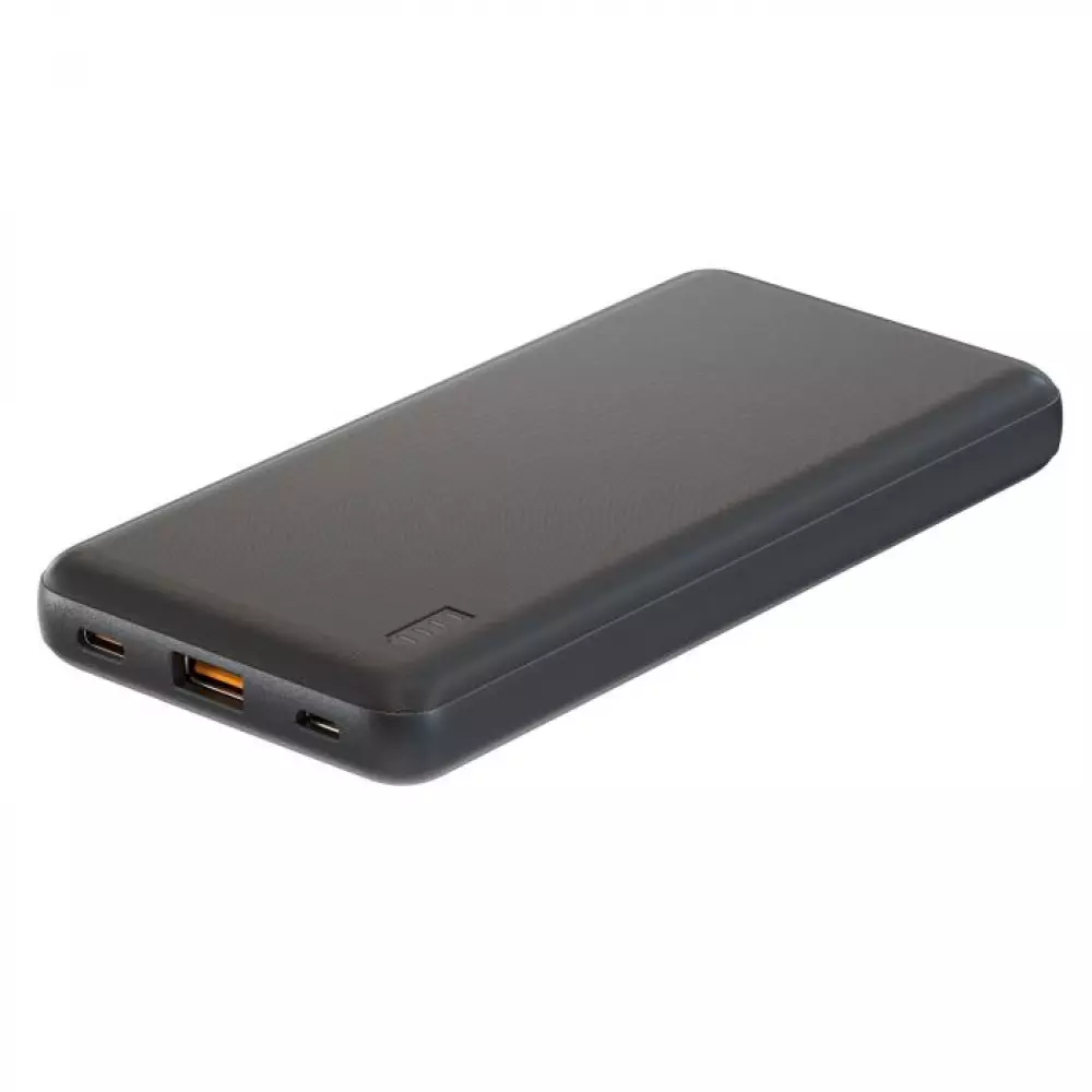 Внешний аккумулятор Breaking P203, USB-A+USB-C, 10 000 mAh, 3.0A, 20W, PD, QC 3.0 (Черный) 27237