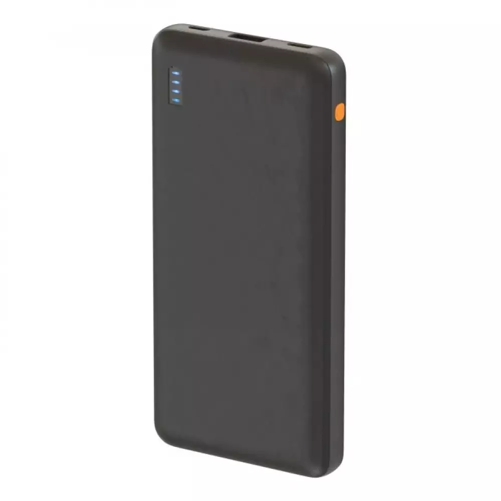 Внешний аккумулятор Breaking P203, USB-A+USB-C, 10 000 mAh, 3.0A, 20W, PD, QC 3.0 (Черный) 27237