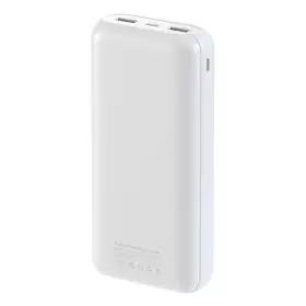 Внешний аккумулятор Breaking P202, 2USB-A, 20 000 mAh, 2.1A, 10W (Белый) 27234