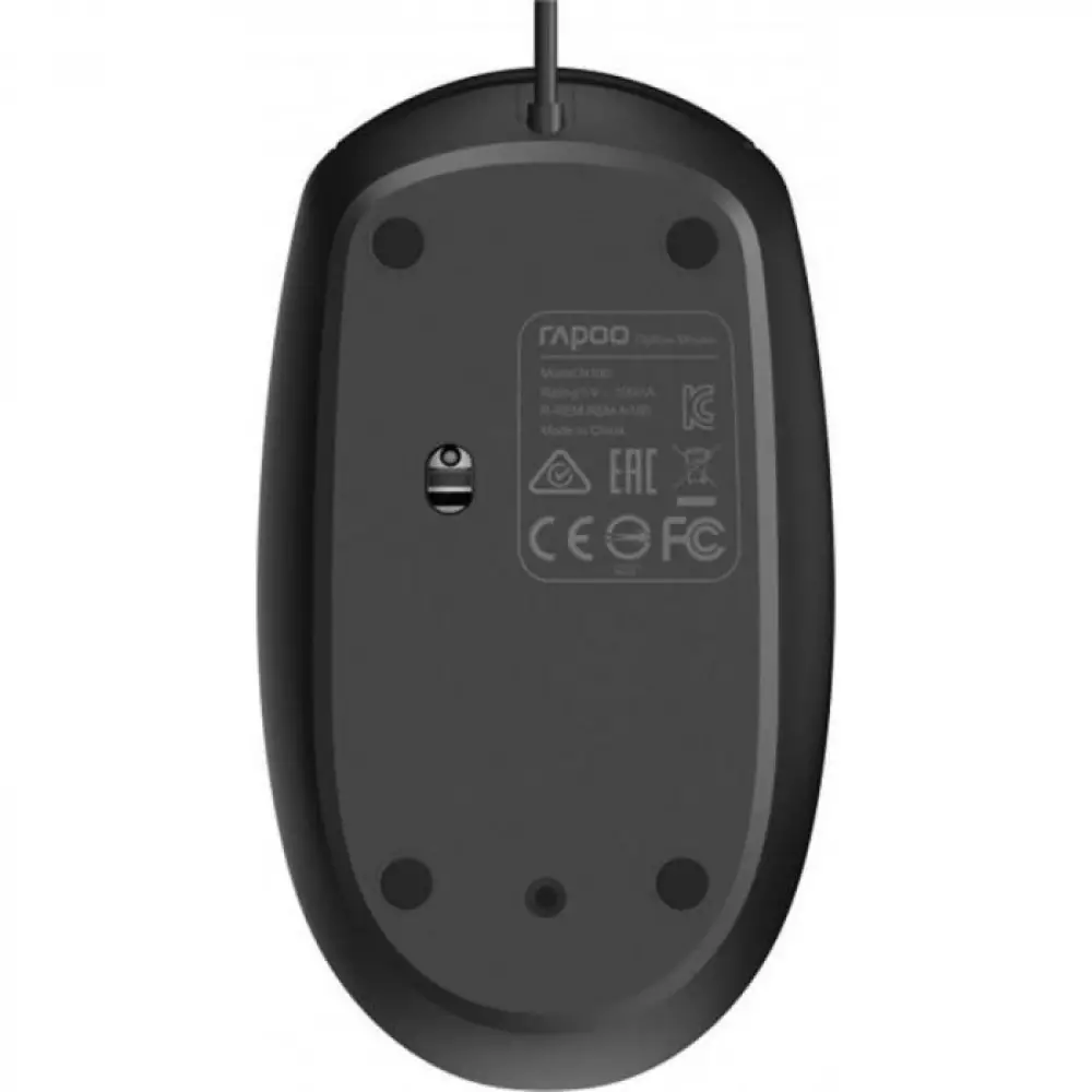 Мышь проводная Rapoo N100