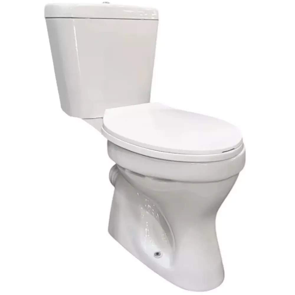 Унитаз керамическим Deryakeramika 8038 EX с бочком микролифт