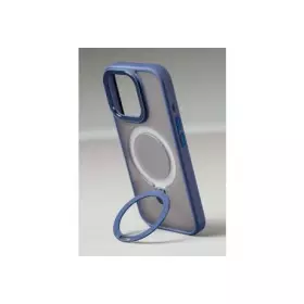 Накладка пластиковая Breaking M01 Stand Style для iPhone 16 Pro (Blue Titanium) 43219