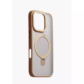 Накладка пластиковая Breaking M01 Stand Style для iPhone 16 Pro (Bronze Gold) 43220