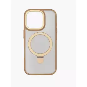 Накладка пластиковая Breaking M01 Stand Style для iPhone 16 Pro (Bronze Gold) 43220