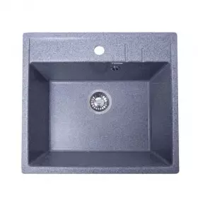 Мойка GranAlliance G-21M графит глянцевая