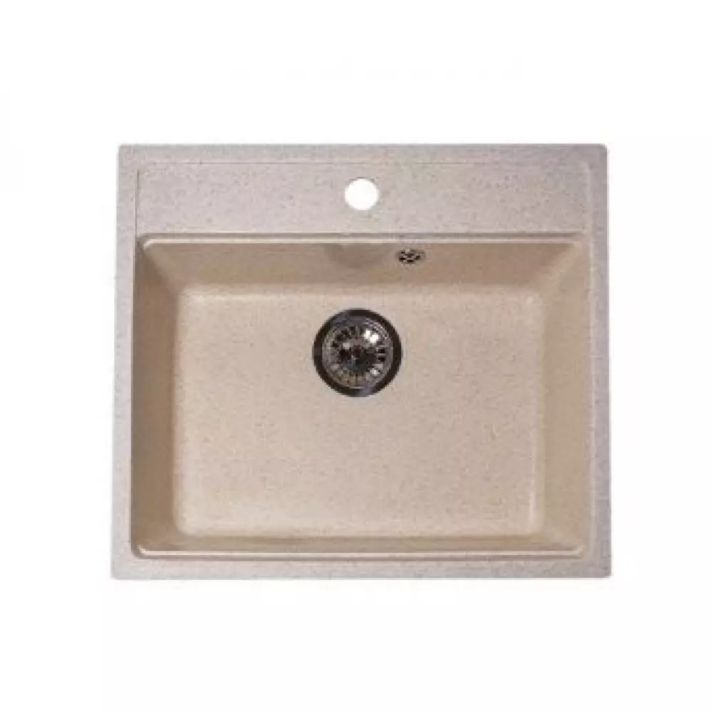 Мойка GranAlliance G-21M бежевая глянцевая