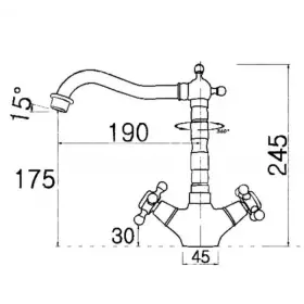 Смеситель для кухни GM 103D