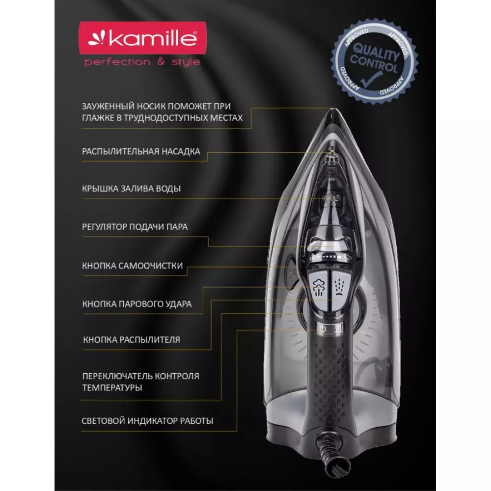 Утюг Kamille KM 6711