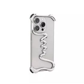 Чехол Oneline case iPhone 16 Pro Max титановый