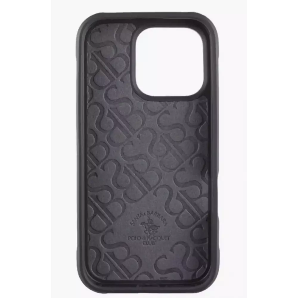 Чехол Santa Barbara Barton iPhone 16 Pro черно-синий