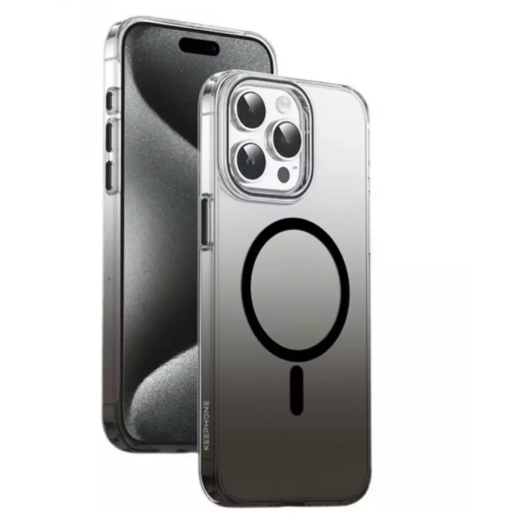 Чехол Aurora MagSafe iPhone 15 Pro Max черный