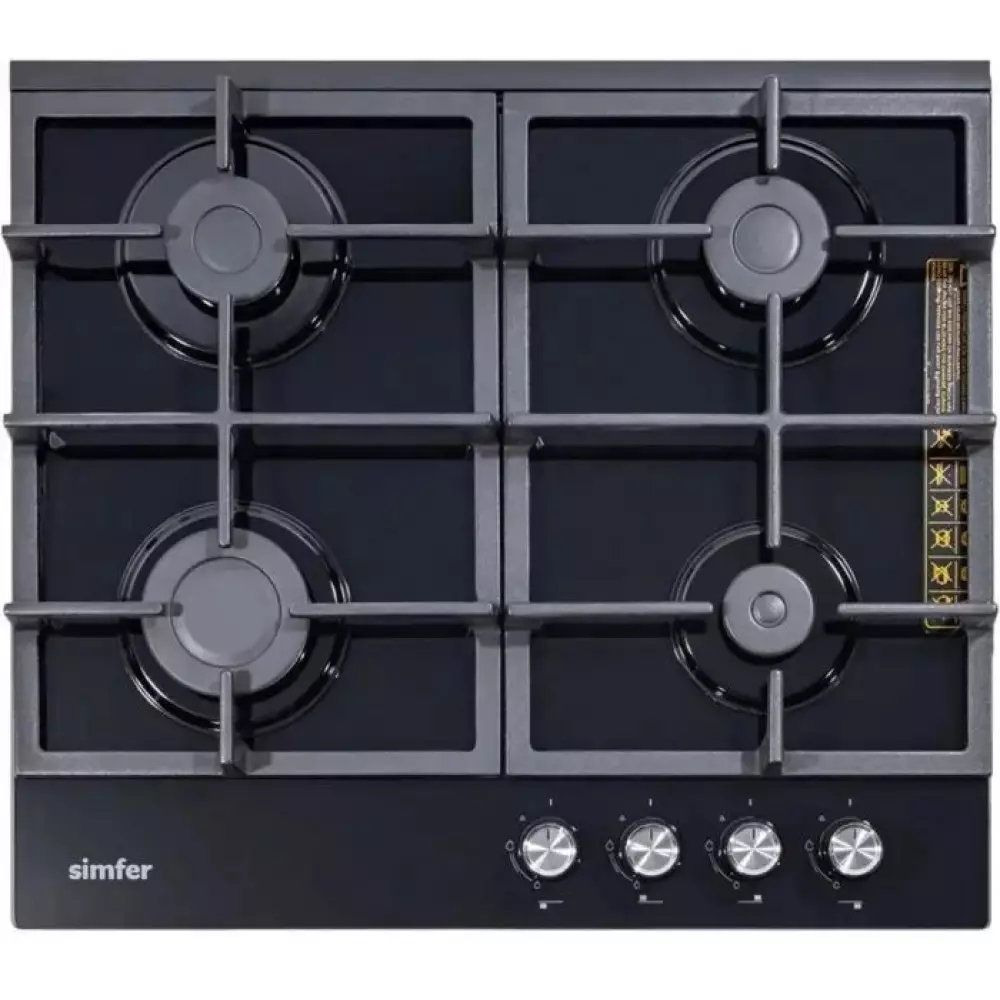 Газовая варочная панель Simfer H60H40S416 