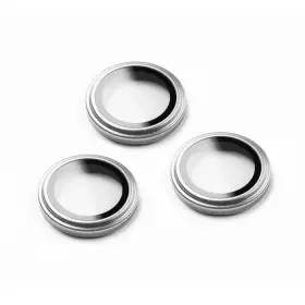 Стекло защитное Breaking для камеры iPhone 16 Pro/16 Pro Max White Titanium