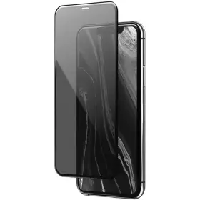 Стекло защитное 3D Breaking Private для iPhone 16 Pro Max 33318 (черный)