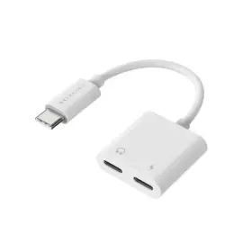 Адаптер Breaking Y03, 2USB-C - USB-C (Белый) 24569