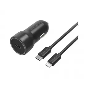 АЗУ Breaking A03, USB-C PD 20W, 3A+кабель USB-C - Lightning (черный) 23182