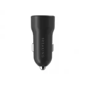 АЗУ Breaking A03, USB-C PD 20W, 3A+кабель USB-C - Lightning (черный) 23182