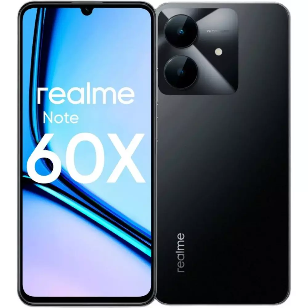 Смартфон Realme Note 60X 3/64GB Black