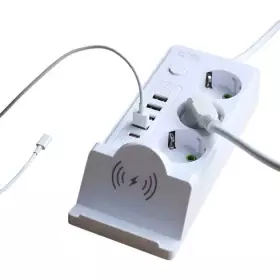 Сетевой фильтр QL-1080U 3м Белый 3гн 4 порта+1Type-C fast charge