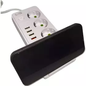 Сетевой фильтр QL-1080U 3м Белый 3гн 4 порта+1Type-C fast charge