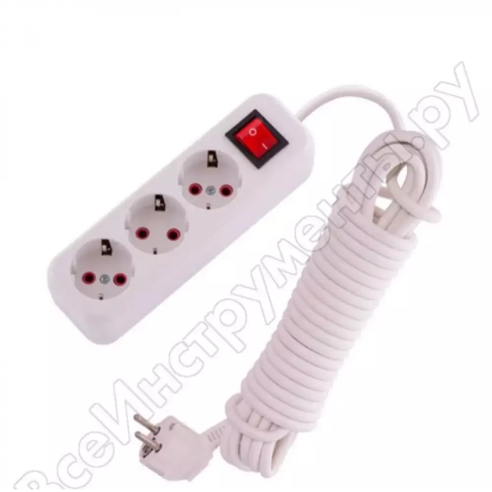 Удлинитель Lezard LILA удлин 3х10м с\з с выкл 12шт 720-0310-302