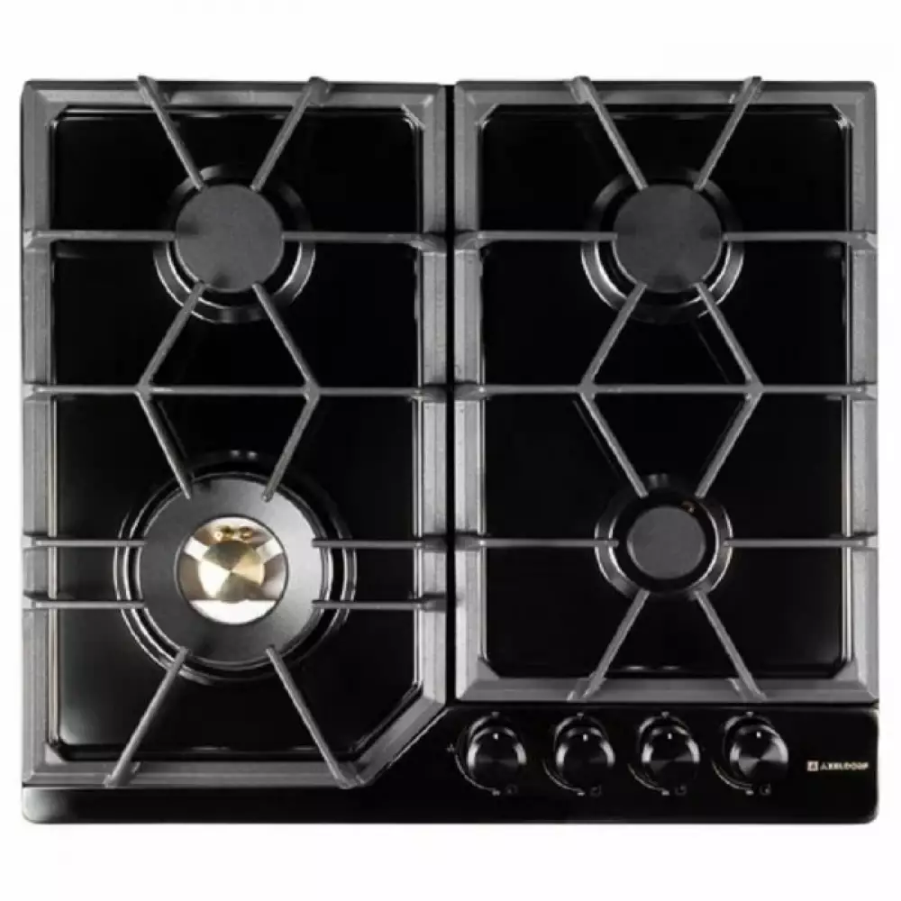 Газовая варочная панель Axeldorf GH-0618-2 Black Luxe