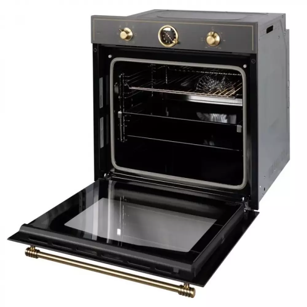 Духовой шкаф Axeldorf BN-82-2 Retro black