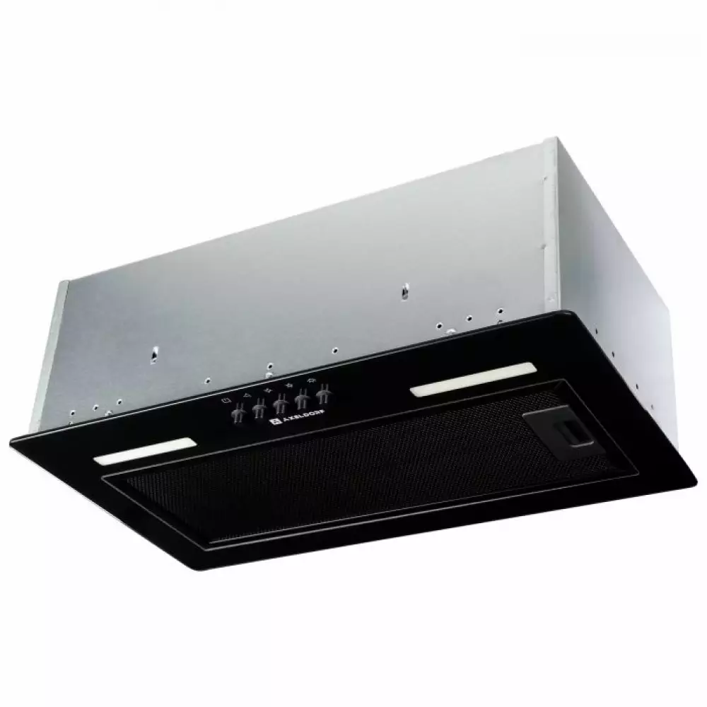 Встраиваемая вытяжка Axeldorf LG-0102-2 Black glass
