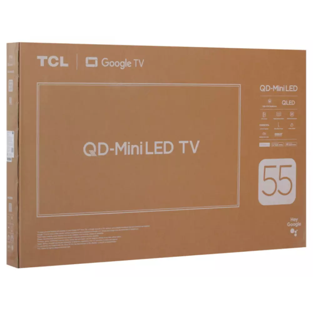 Телевизор TCL 55C6K Mini Led 2025