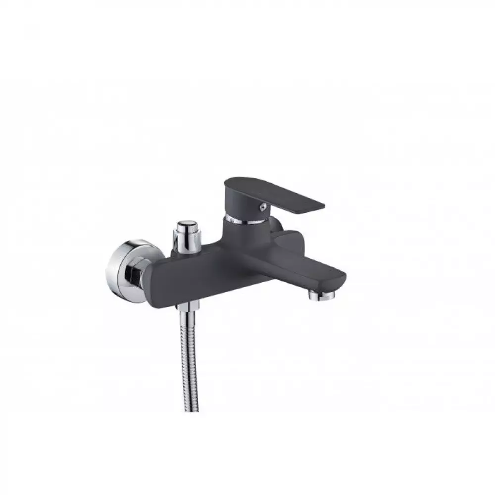 Смеситель для ванны Dikalan D31375-7, черный