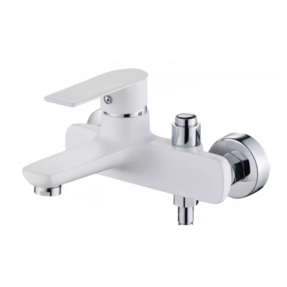 Смеситель для ванны Dikalan D31375-8, белый