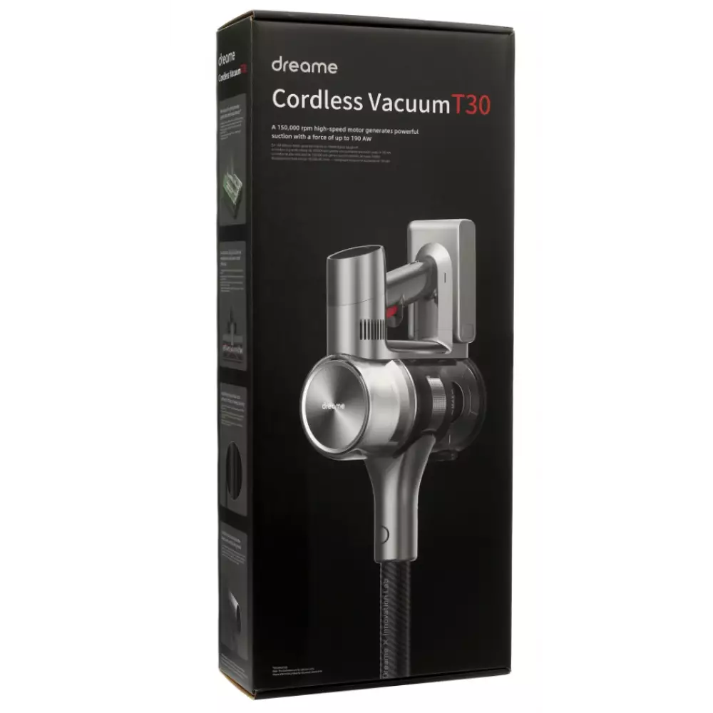 Пылесос вертикальный Dreame T30 black