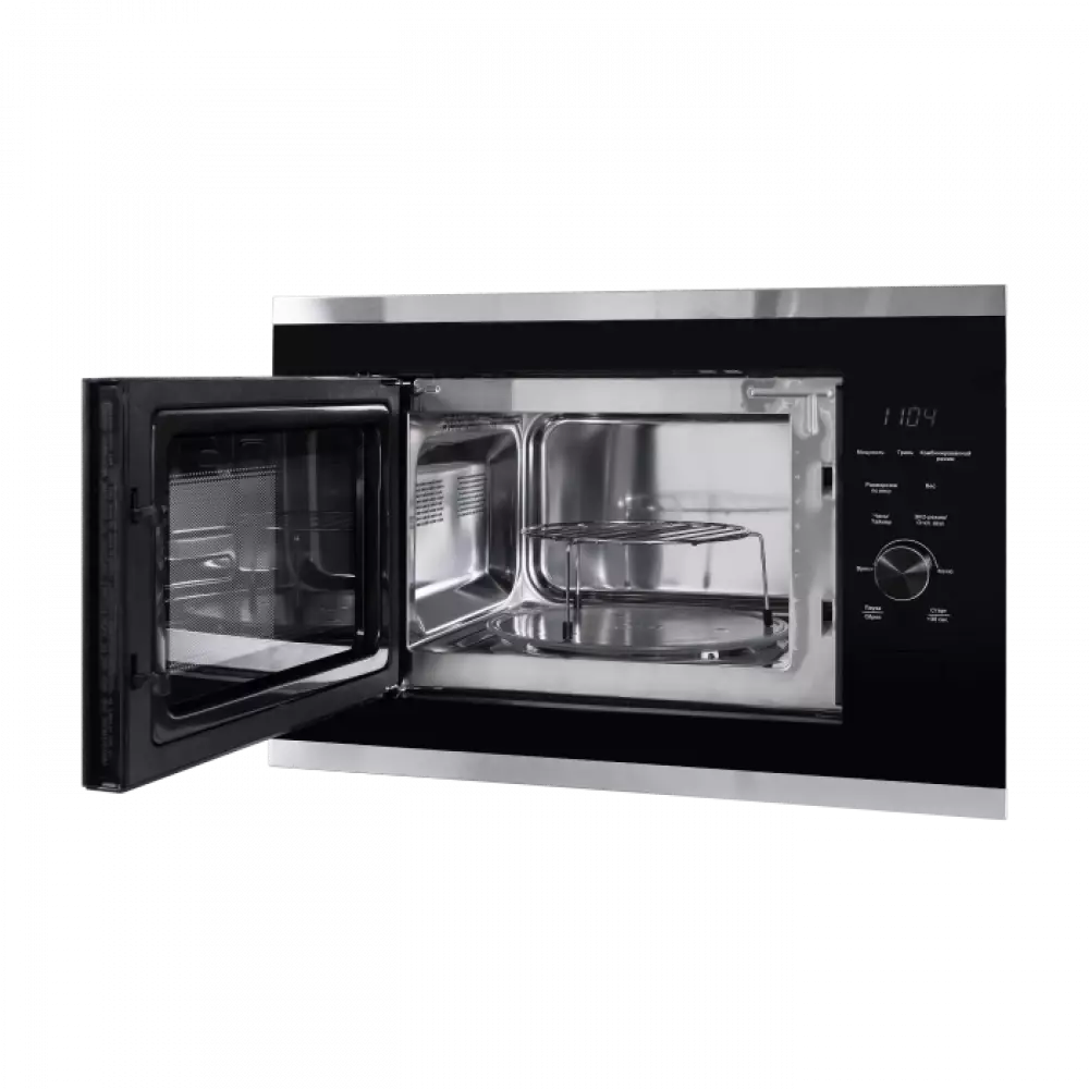 Встраиваемая микроволновая печь Nesons NS-MWB25BGD91GB черный