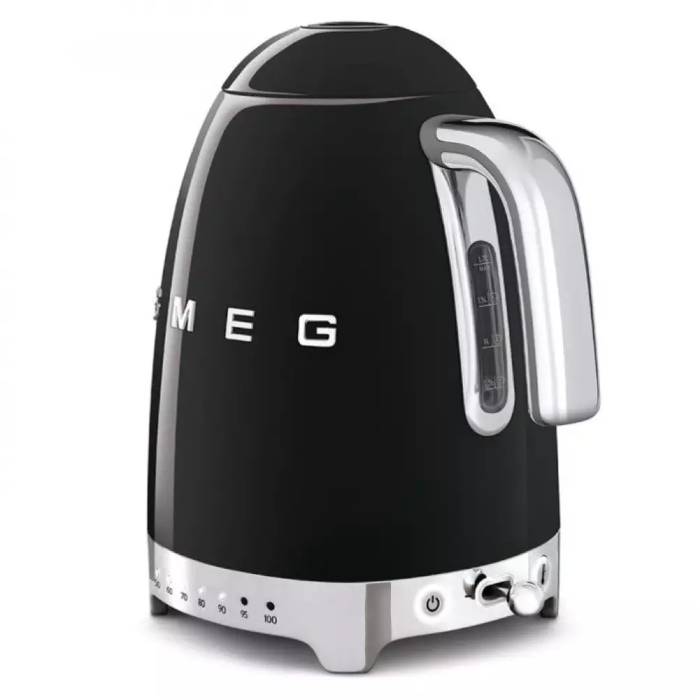 Электрический чайник Smeg KLF04PBEU черный